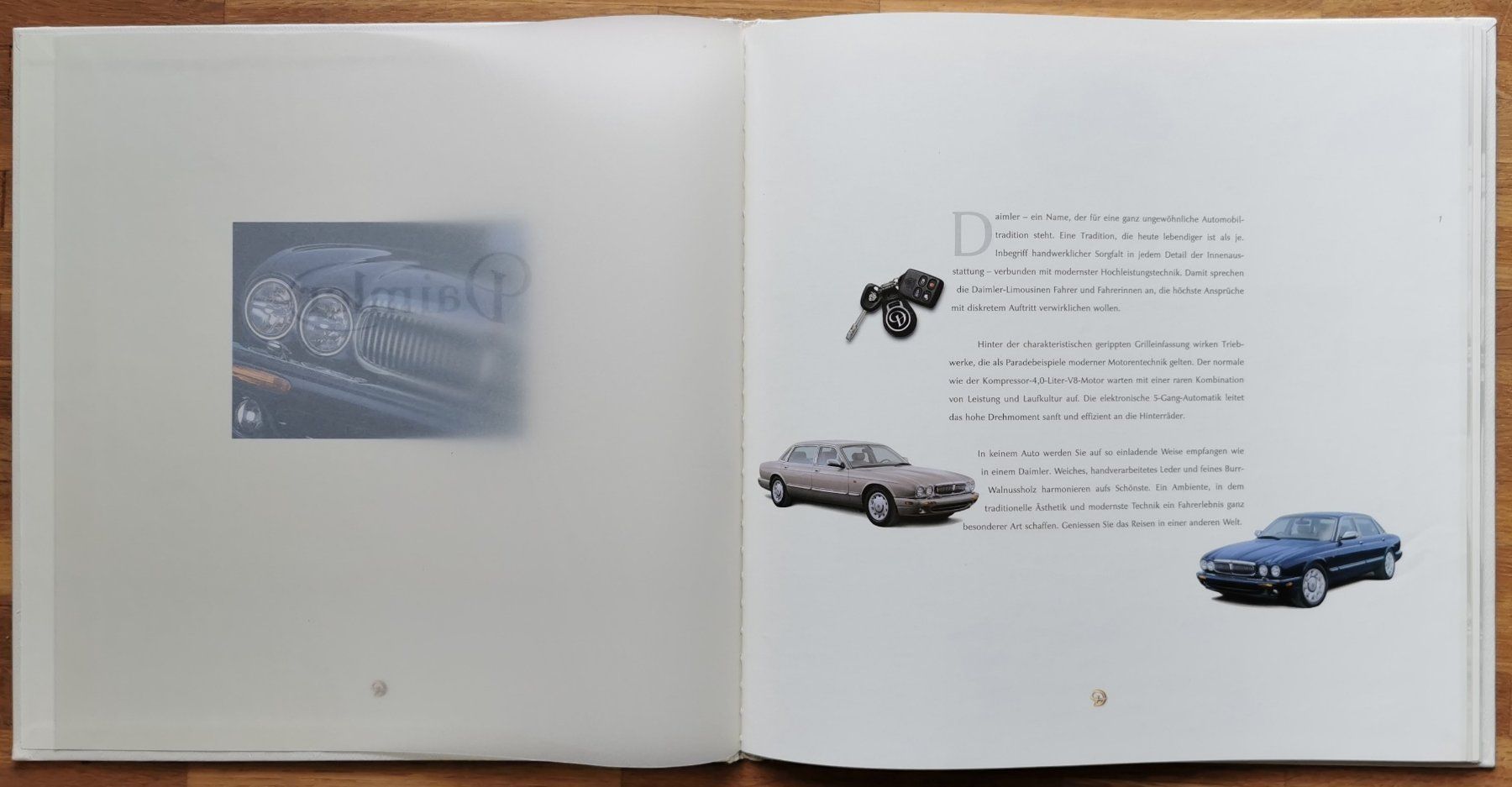 Daimler Documenti: DAIMLER 1998-2004 – Usato da huenenberg venduto da Suizofelize 1