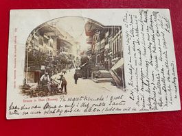 1898 ; Strasse in Thun (Thoune)
