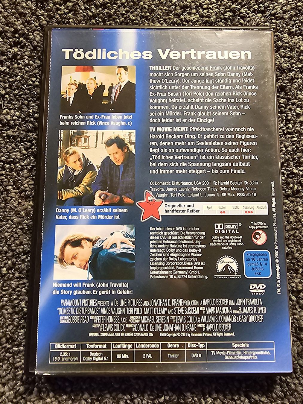 Tutti i DVDs: Tödliches Vertrauen (20450) – Usato da Ruswil venduto da jan_bxl5 1