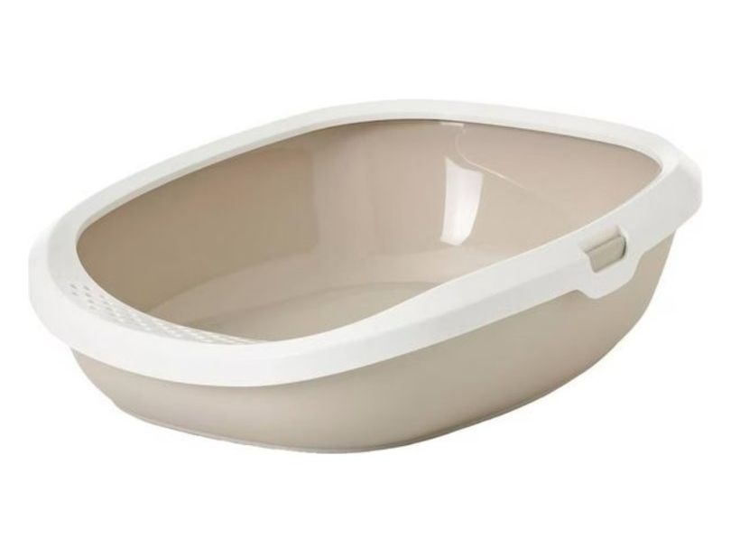 WC: Katzenklo offen beige – Gebraucht aus Orpund von zovi01