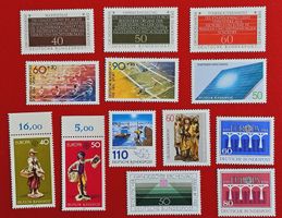 DEUTSCHLAND KLEINE SAMMLUNG AUS 1981 - 1984**