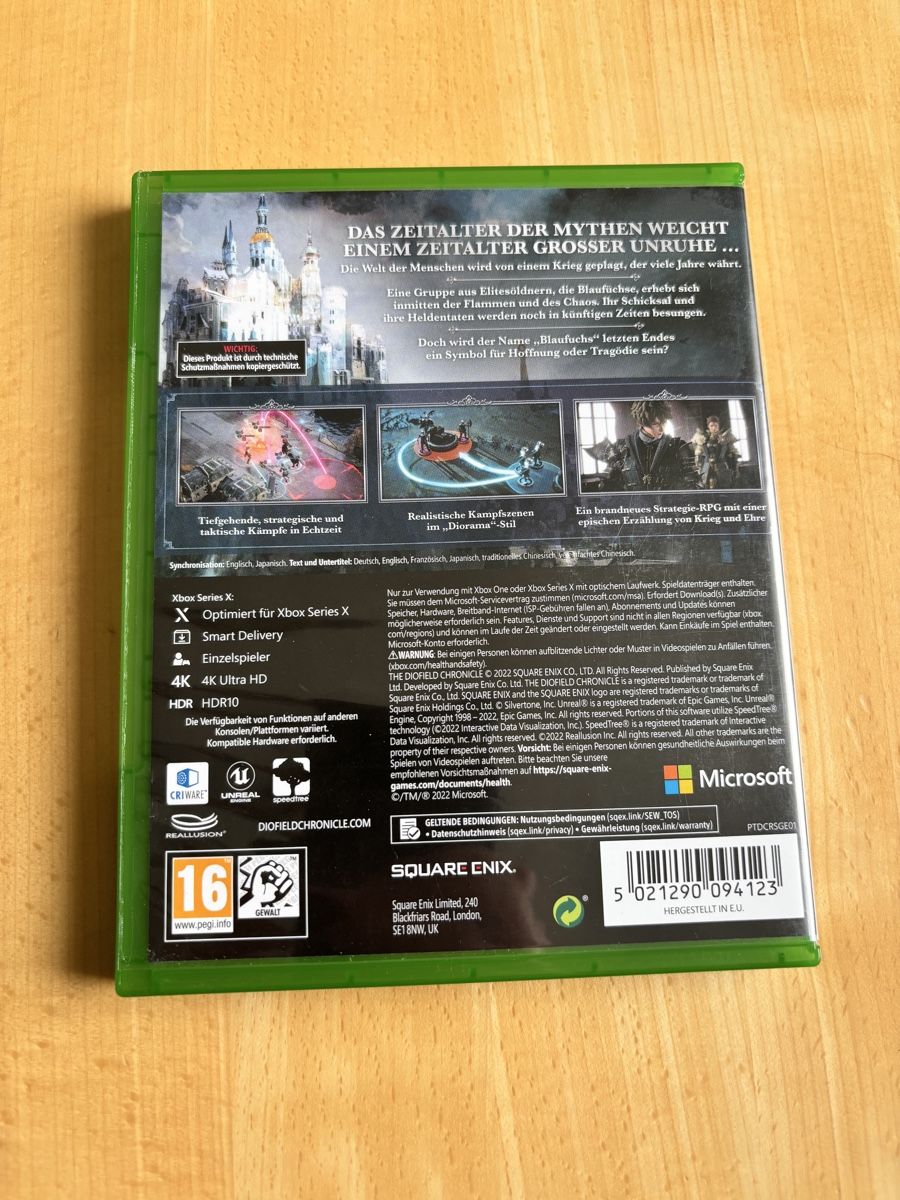 Giochi: The Diofield Chronicle Xbox – Usato da Luzern venduto da Armastra 1