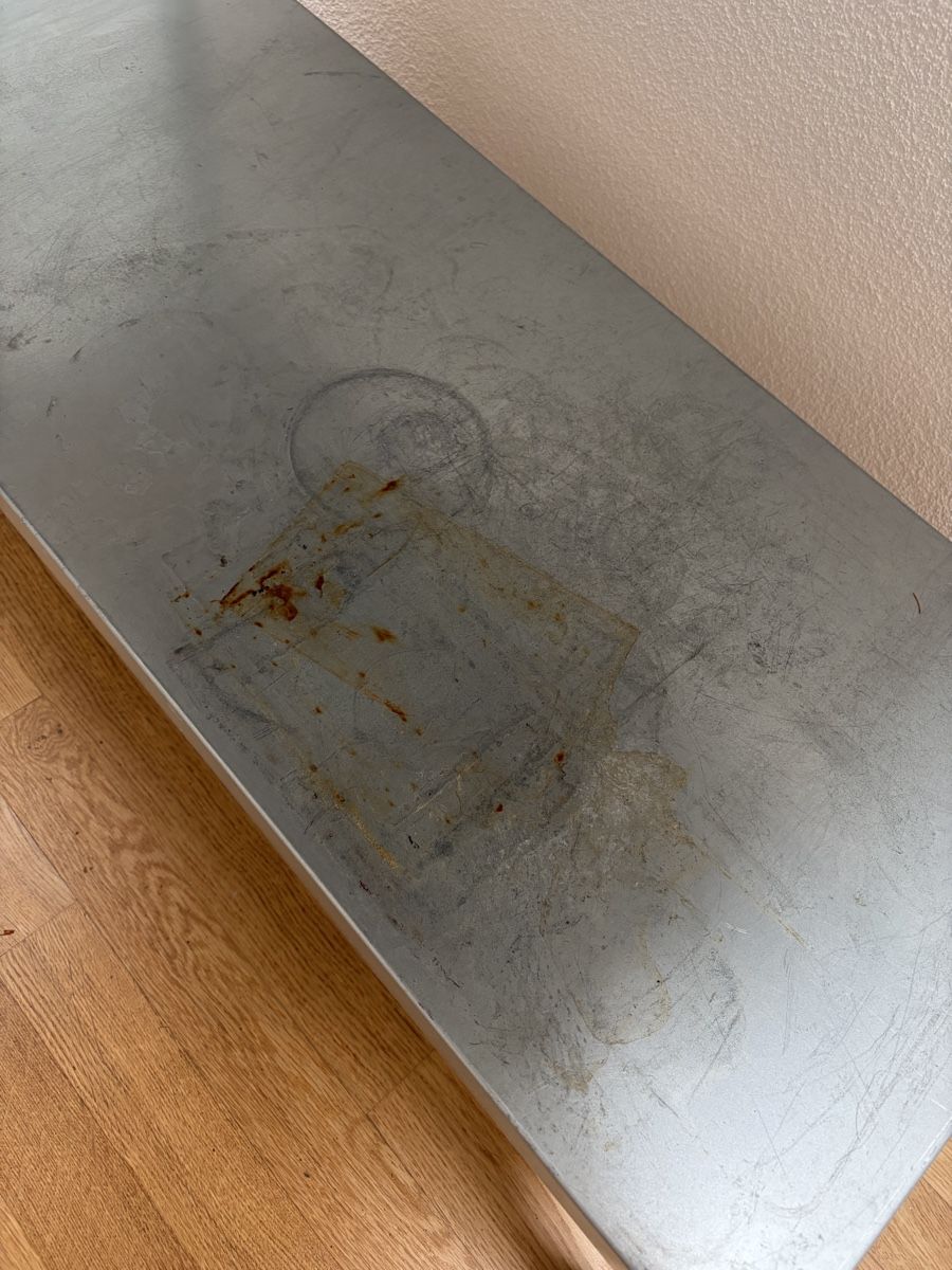 Schreibtische: Edehlstahltisch Arbeitstisch – Gebraucht aus Zürich von Halloumi8003 4