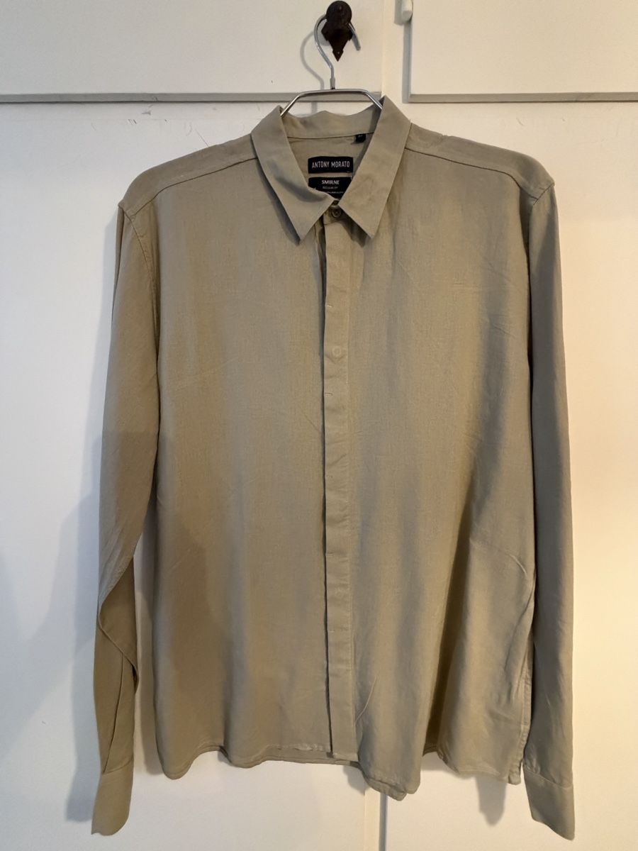 Camicie: Camicia Antony Morato smirne regular fit beige 50/L – Nuovo (secondo la descrizione) da Lugano venduto da can_xdd8 1