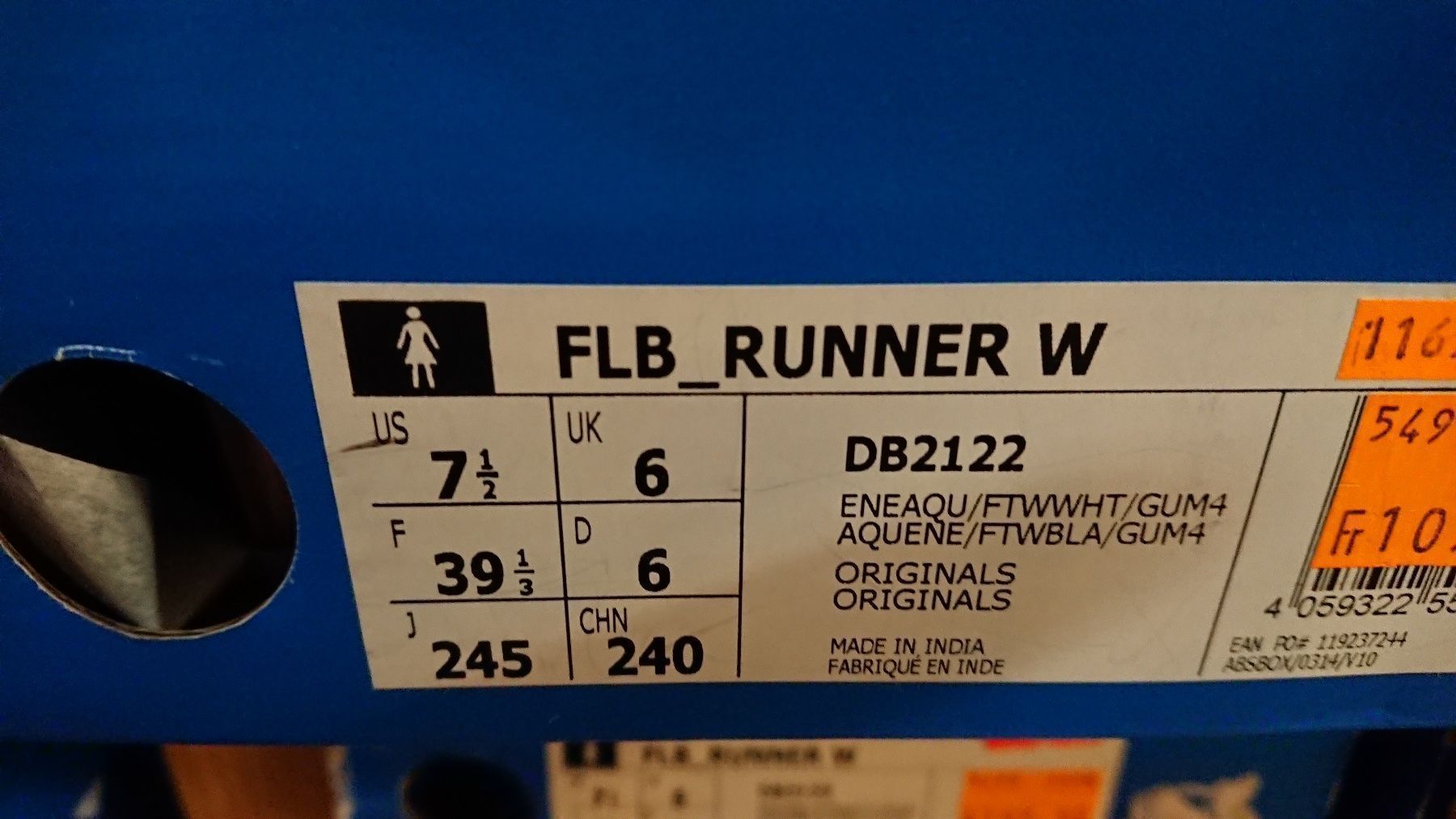 Adidas Scarpe da donna: ADIDAS FLB_RUNNER AQUENE       Gr. 39 1/3 – Nuovo e nell'imballaggio originale da Zürich venduto da LIQUIDATOR.CP 4