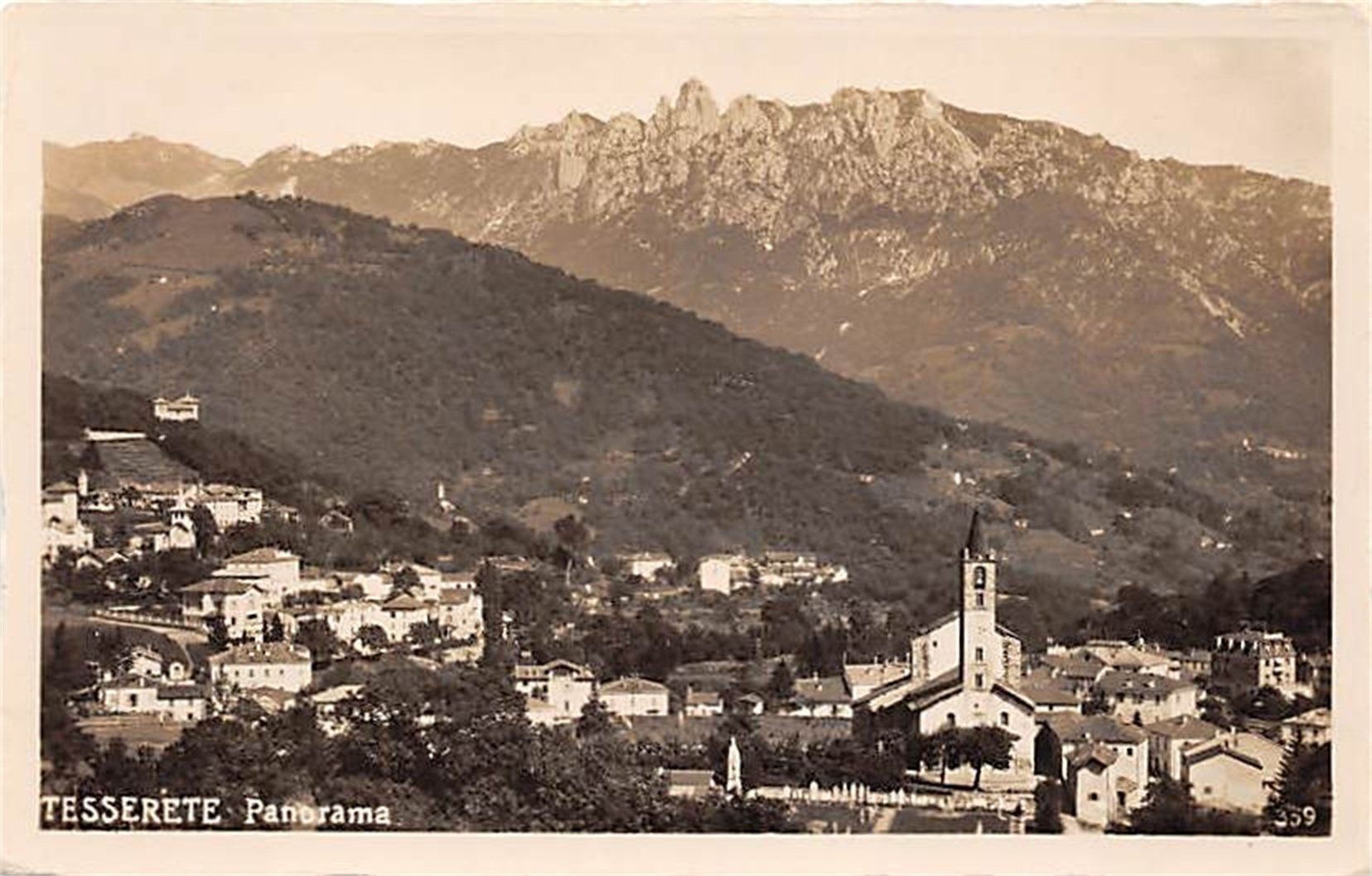 Cartes postales: Tesserete, Panorama – D'occasion à Ottikon b.Kemptth. par Neptun1974