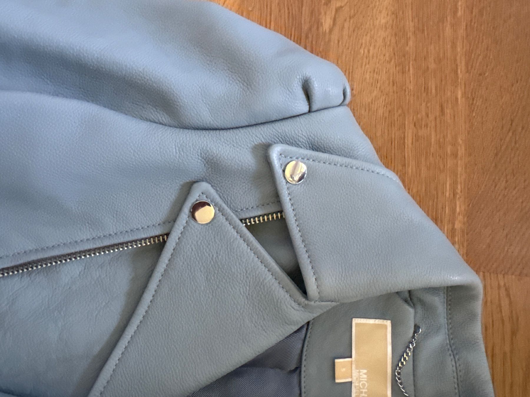 Michael Kors Vestes: Lederjacke Michael Kors S 36/38 Echtleder – D'occasion à Speicherschwendi par Madeleine_17 2