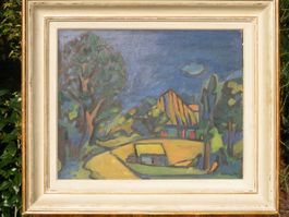 Tonio Ciolina  1898-1988  original Oel-Bild