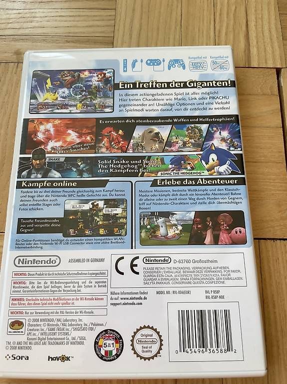 Jeux: Super Smash Bros Brawl Wii – D'occasion à Luzern par Sandro_299 2