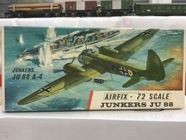 Airfix Junkers JU 88 A-4, 1:72, Vintage Modellbausatz!
