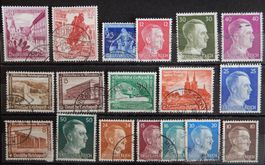 Deutsches Reich Lot mit alten Werten V
