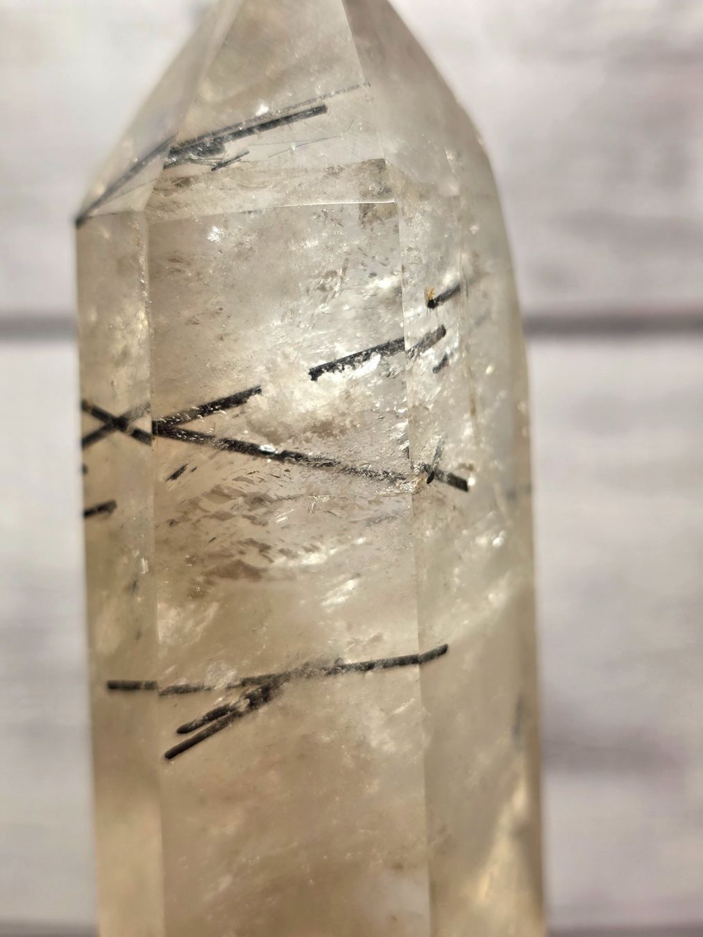 Minerali & Pietre curative: Turmalin Quarz Obelisk 281g – Nuovo e nell'imballaggio originale da Matzingen venduto da Shay_Crystalz 2