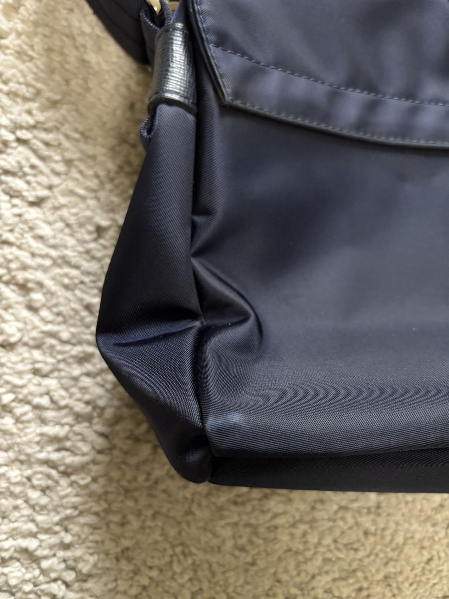 Longchamp Borse da donna: Longchamp Umhängetasche dunkelblau – Usato da Basel venduto da Rose9917 2