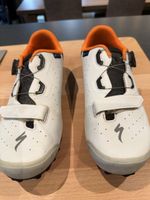 Specialized MTB Schuhe weiss/orange Grösse 42 guter Zustand