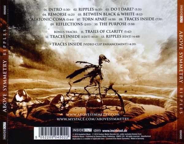 CD: CD ABOVE SYMMETRY - METAL – Usato da PORRENTRTUY venduto da RABAIS_SPORT 1