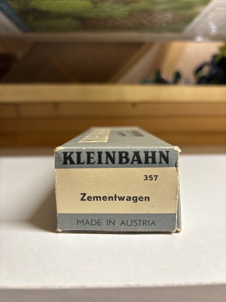 Kleinbahn Modellini di ferrovie: Kleinbahn 357 Zementwagen – Difettoso da Rothenburg venduto da Vanzonk