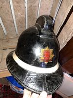 Antiker Feuerwehrhelm Essex County Fire Brigade Rarität!