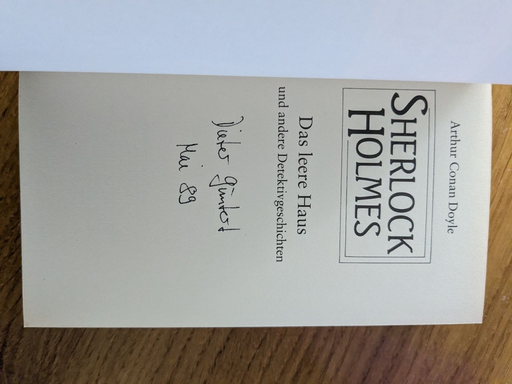 Libri: Sherlock Holmes Gesamtausgabe, 9 Bände – Usato da Wohlen AG venduto da merkur0300 7