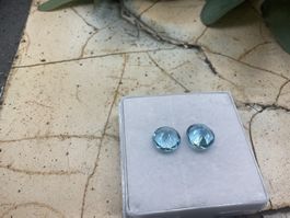 Topase Durchmsser 6mm, Paar