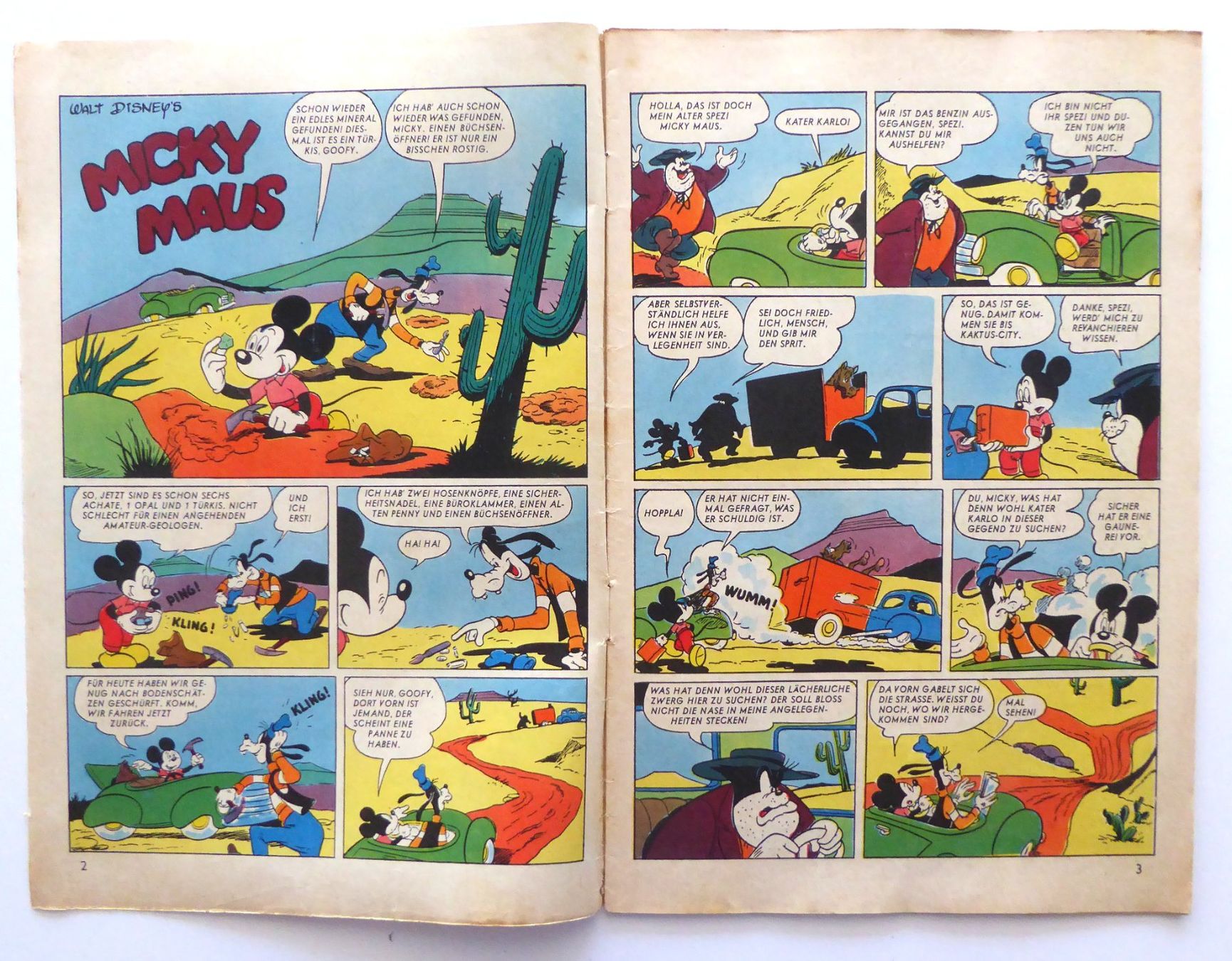 Fumetti: WD Micky Maus 30. Sonderheft September 1955 – Usato da Aesch BL venduto da Kauri1 1