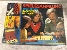 Spielesammlung Vintage Brettspiele Spiele Sammlung