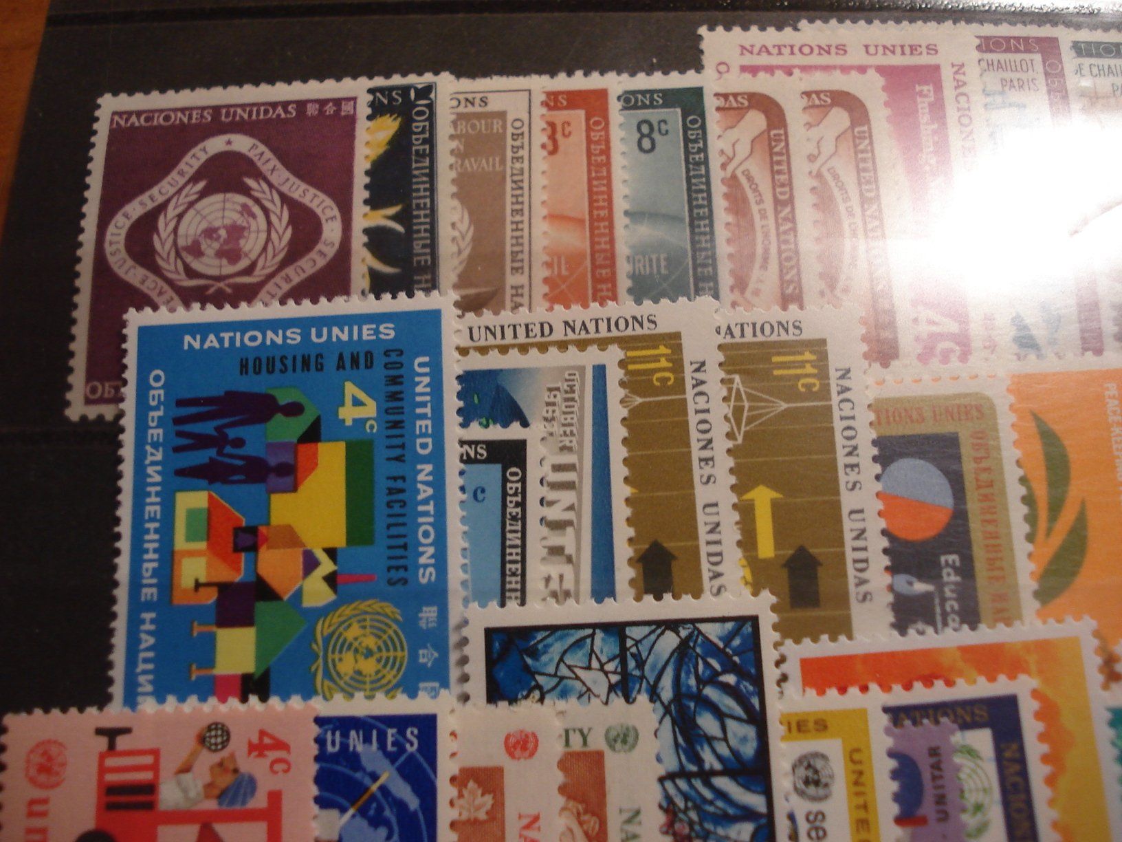 Tous les timbres: Steckkarte Uno New York ** – D'occasion à Niederwil AG par morostahu 1