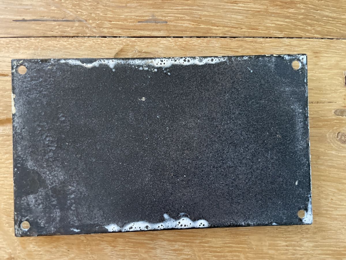 Insegne: Hinweisschild aus Email ca. 1980 – Usato da Winterthur venduto da cheerio97 2