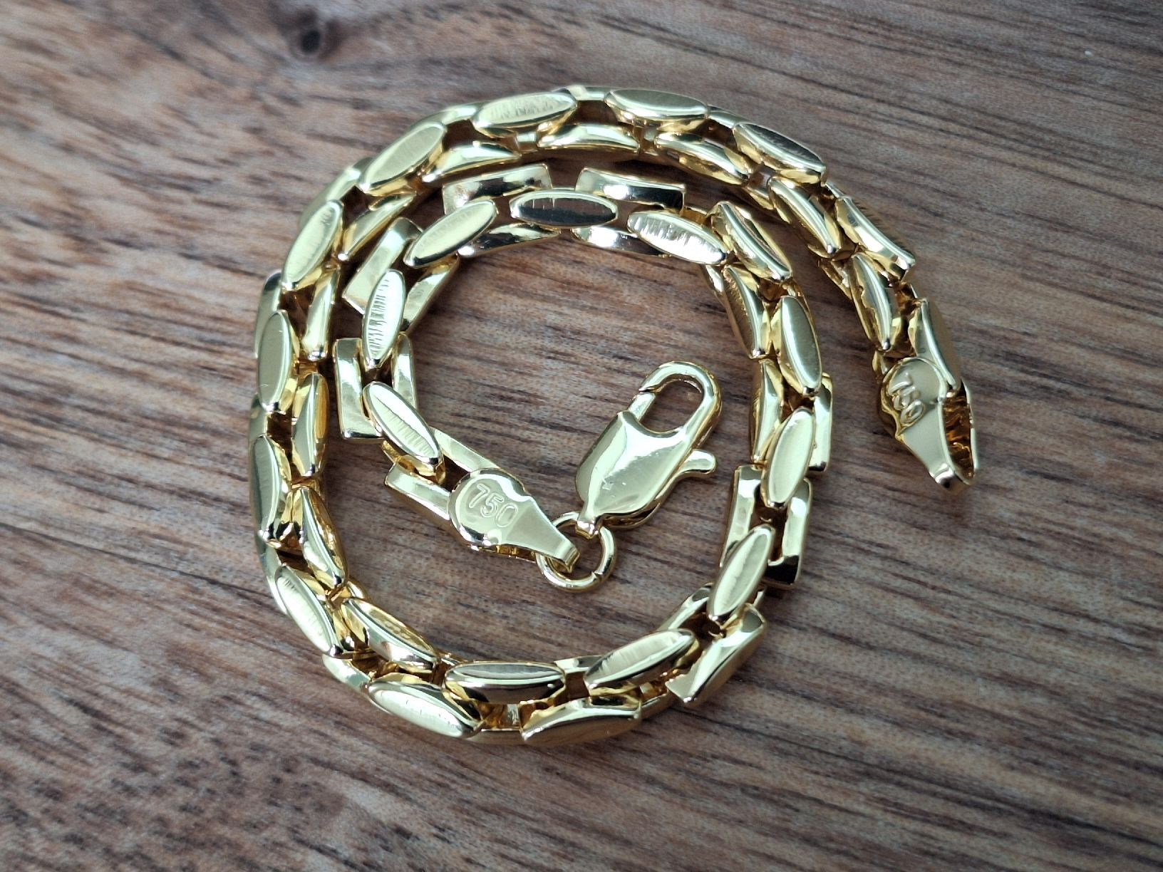 Armbänder & -reifen: Goldene Armkette ca. 20 cm lang  – Gebraucht aus Dornach von bals28 6