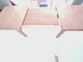 Holztisch aus den 70ern