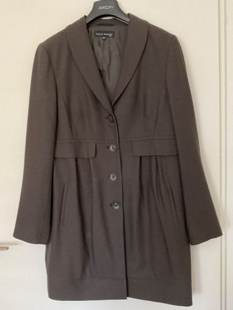 EVELIN BRANDT Wolle Blazer Gehrock Gr 36 neuwertig/neu