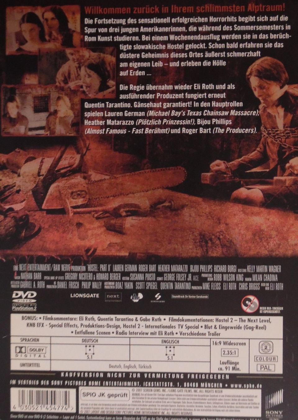 Alle DVDs: Hostel 2 – Gebraucht aus Bellinzona von Luna093 2