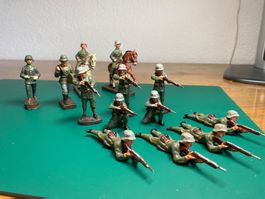 Alte Elastolin Soldaten 60 er Serie
