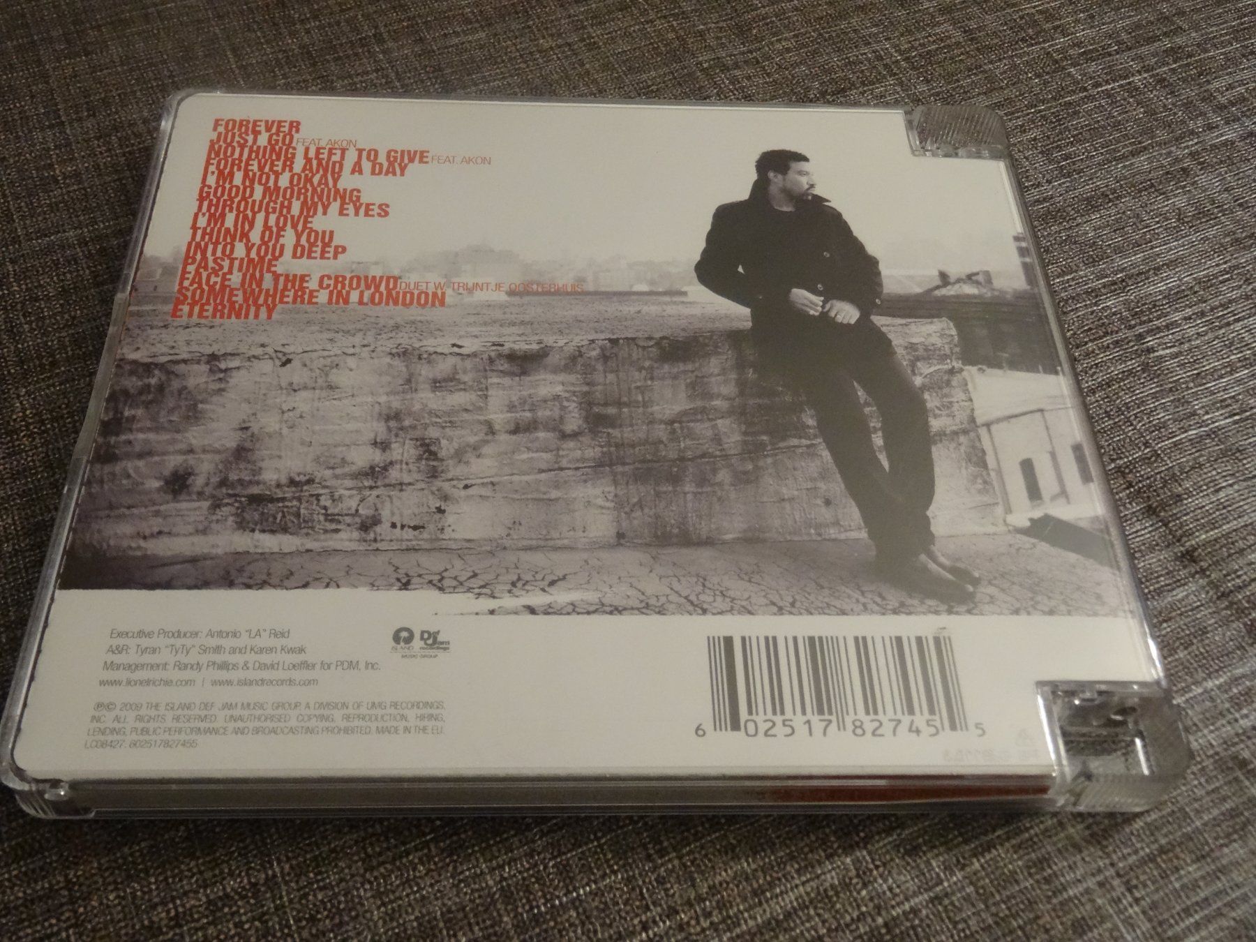 CD: Lionel Richie CD - Just Go – Usato da Olten venduto da Disc-Ausverkauf 1