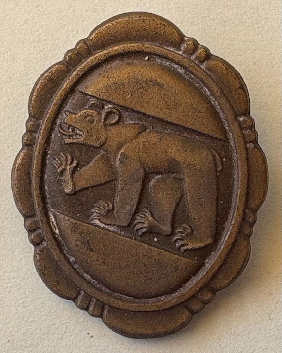 Plaketten & Abzeichen: ANSTECKNADEL 750 JAHRE BERN – Gebraucht aus Ostermundigen von wini63