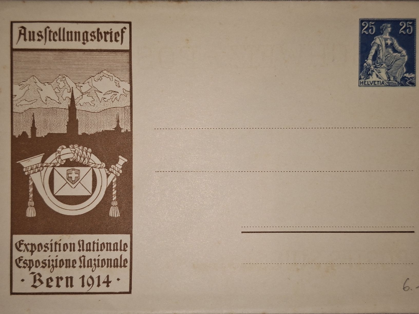 Alle Briefmarken: Ausstellungsbrief Exposition Bern 1914 – Gebraucht aus Balgach von SIMEON27