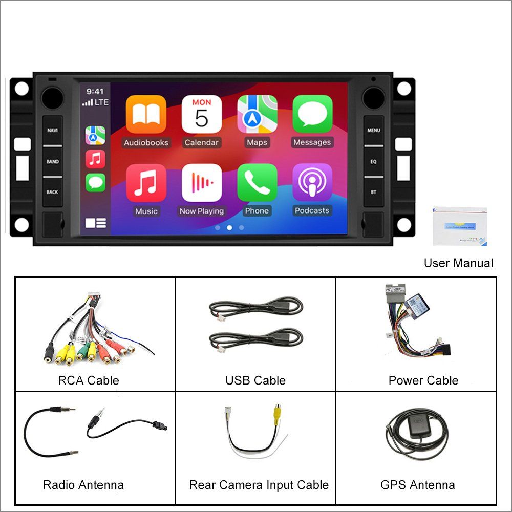 Navigatori: Autoradio RDS Dodge RAM Durango Caliber Durango Dakota – Nuovo e nell'imballaggio originale da Chiasso venduto da online.shop 6