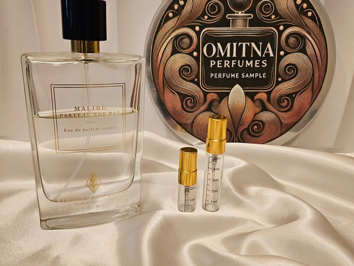 Simone Andreoli Profumi & Eau de Toilette: Malibu by Simone Andreoli 5ml Abfüllung – Usato da dübendorf venduto da Omitna-Perfumes