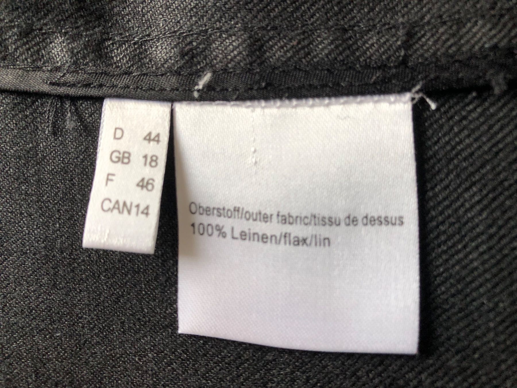 Giacche: neuwertige, lässige Leinenjacke, LeComte, 100% Leinen – Usato da Zürich venduto da chrili 6