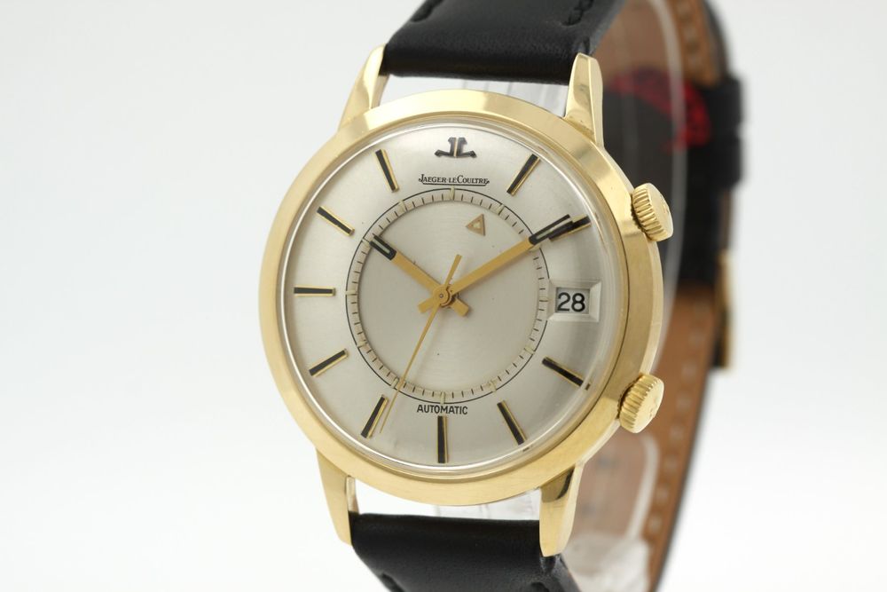 JAEGER leCOULTRE Memovox Vintage Automatic 855 18K *5392 (D