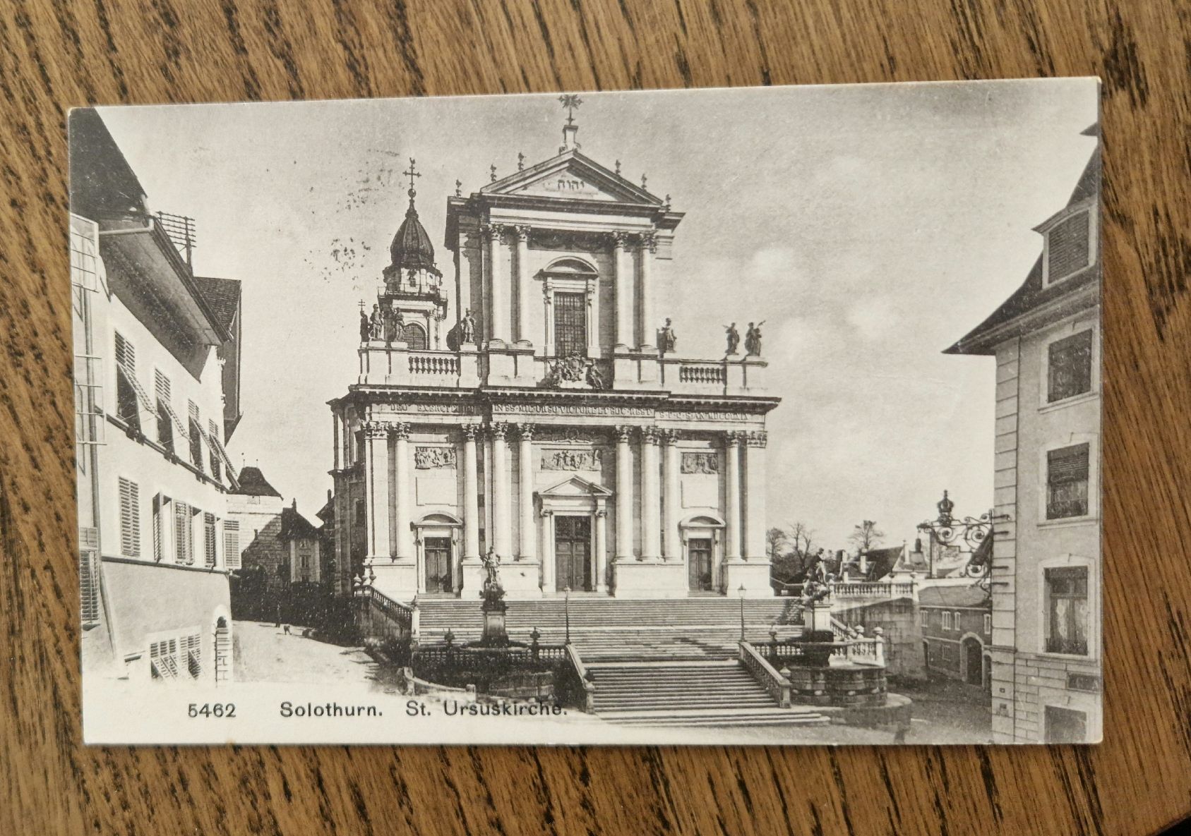 Cartoline postali: Solothurn St. Ursuskirche 1909 – Usato da Ebikon venduto da Donar50