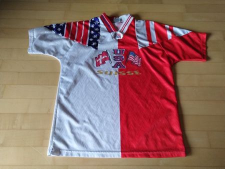 Schweiz Suisse Nati WM 1994 USA Vintage Shirt Kult WM 2026