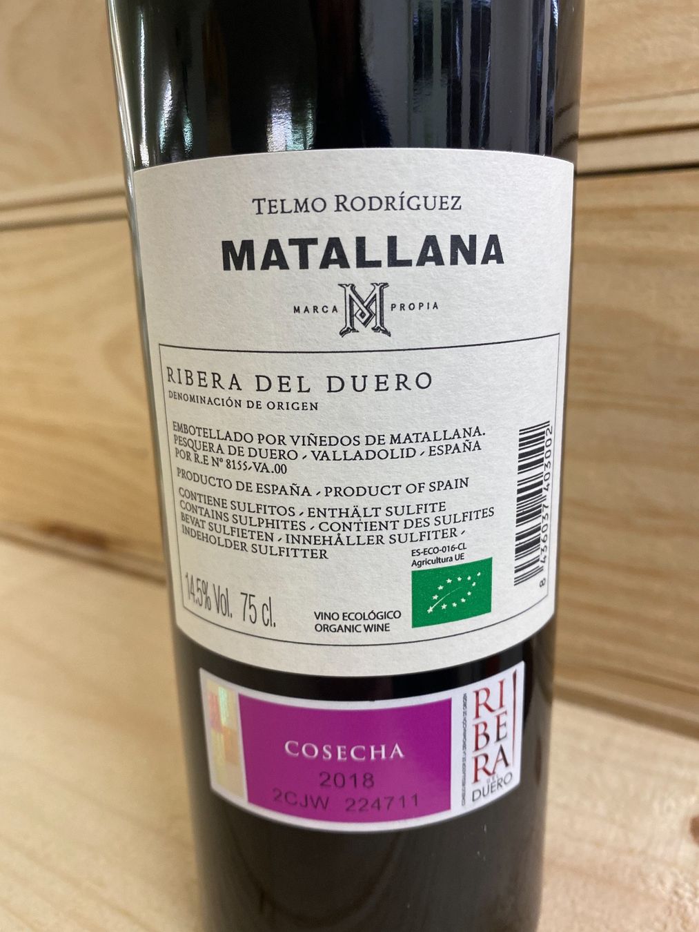 Vino: 97 Parker - 6 Fl. Matallana 2018 – Nuovo (secondo la descrizione) da Nürensdorf venduto da grandivini 2