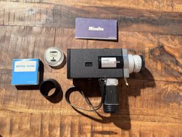 Minolta Autopak-8 S3 Super 8 Filmkamera – Rokkor 1.8/12–36 m