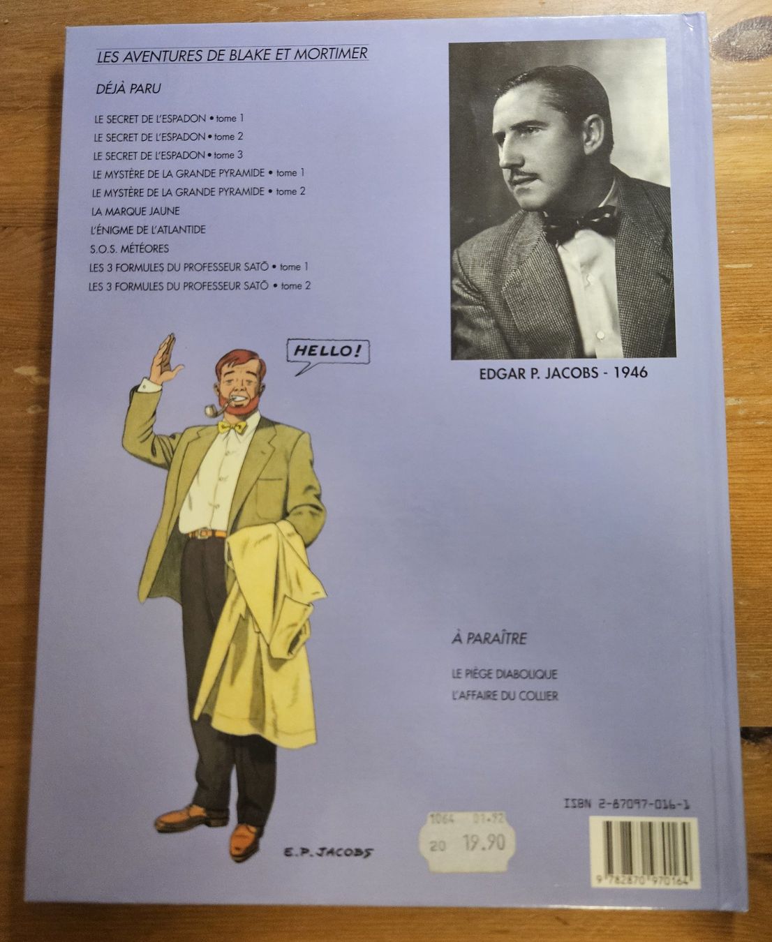 Fumetti: Blake et Mortimer N 11 EO (T.B.E.) G.FORMAT – Usato da Prévonloup venduto da bitume1975 2
