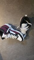 Puma Mid Top Sneaker Weiss Bordeaux Grösse 44.5 