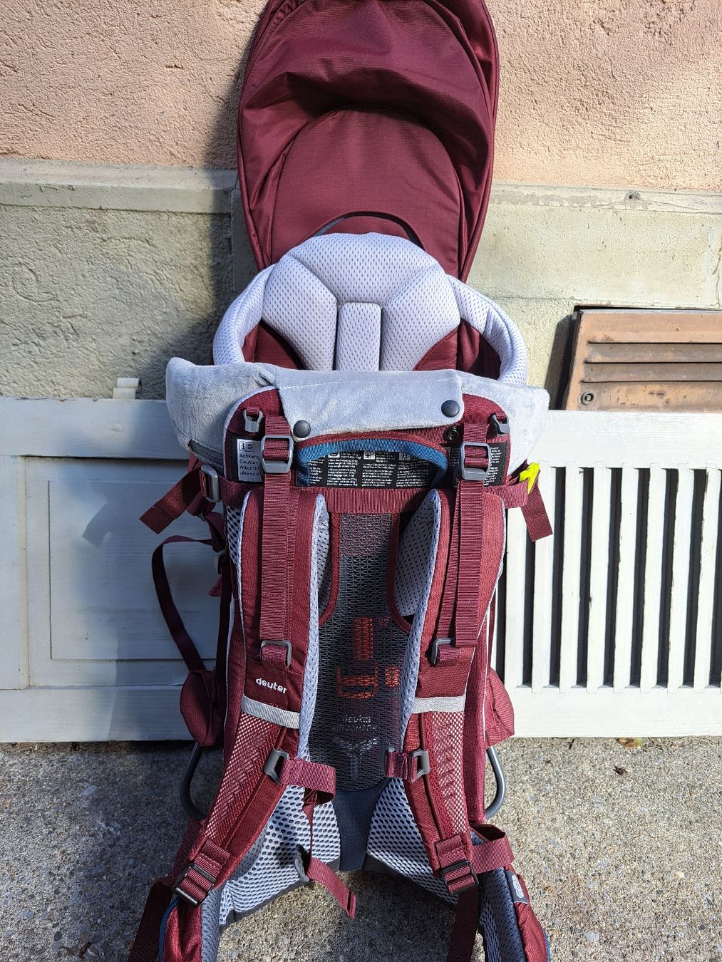 Deuter Marsupi portabebè: Kindertragerucksack Tragerucksack Deuter Kid Comfort 2025 – Nuovo (secondo la descrizione) da Luzern venduto da Slsp6 1