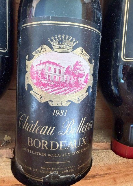 Vino: Château Bellevue Bordeaux 1981 Wein Flaschen 6 Stk – Usato da Gersau venduto da pandabear01 1