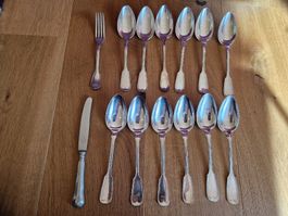 Silberbesteck 14 Teile