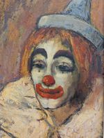 Gemälde Clown