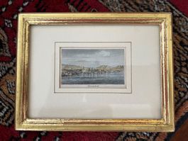 Männedorf - kolorierter Stich 1860